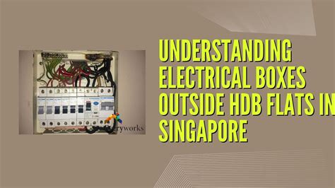 electrical box outside hdb flat|HDB box installation.